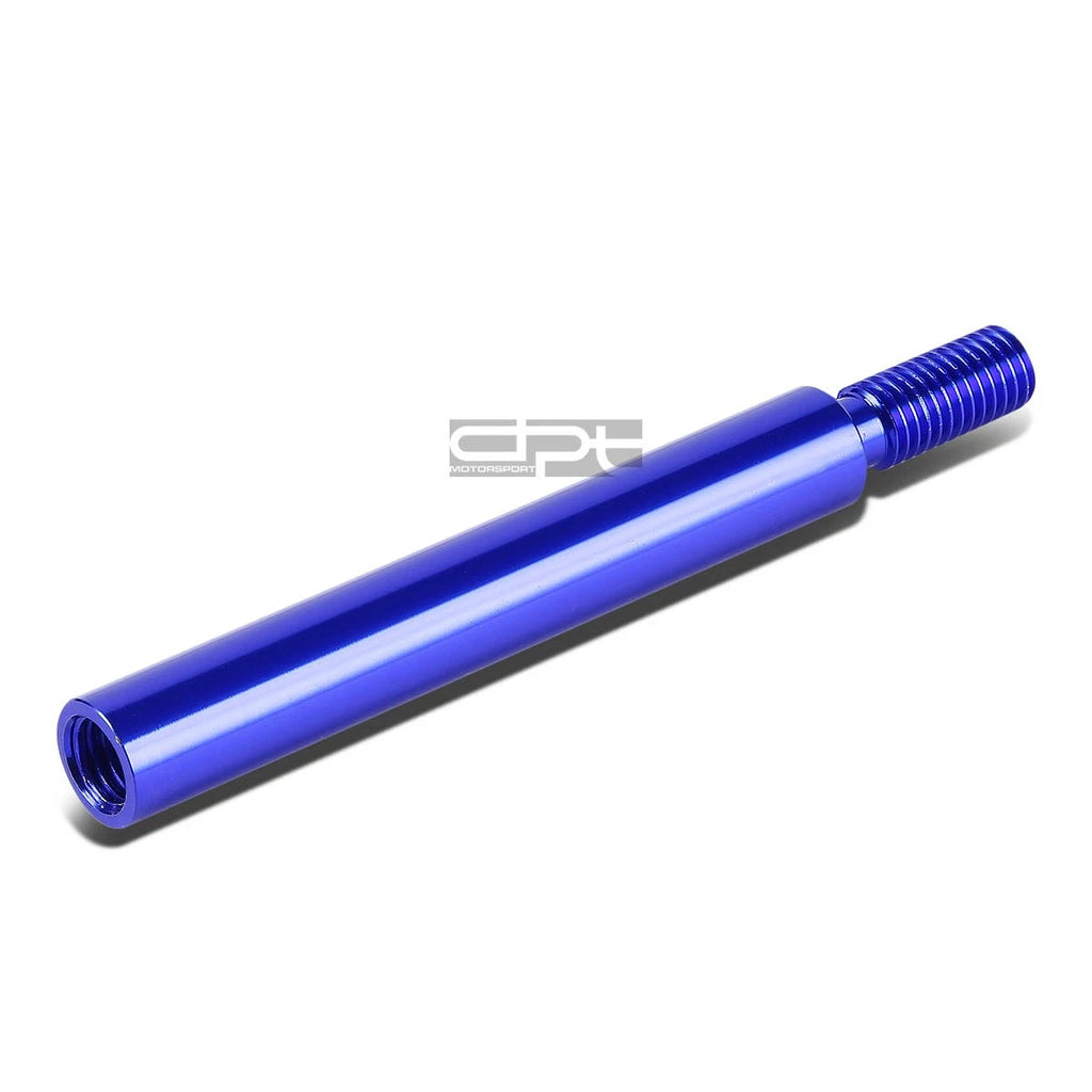 M10 X 1.5 Blue Aluminum Shift Knob for MT Shifter Lever (3.75" Extension)