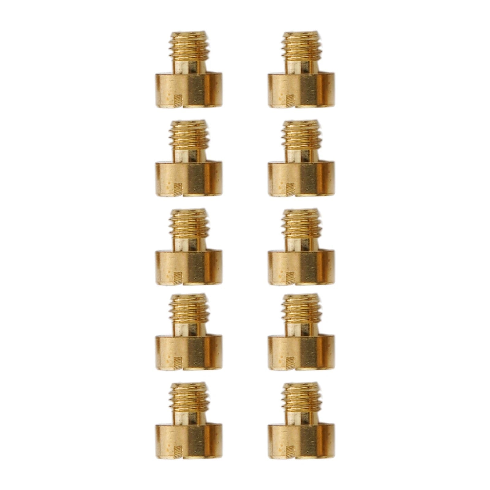 Set of 10 Main Jets Carb Thread M5x0.75mm for Universal Applications