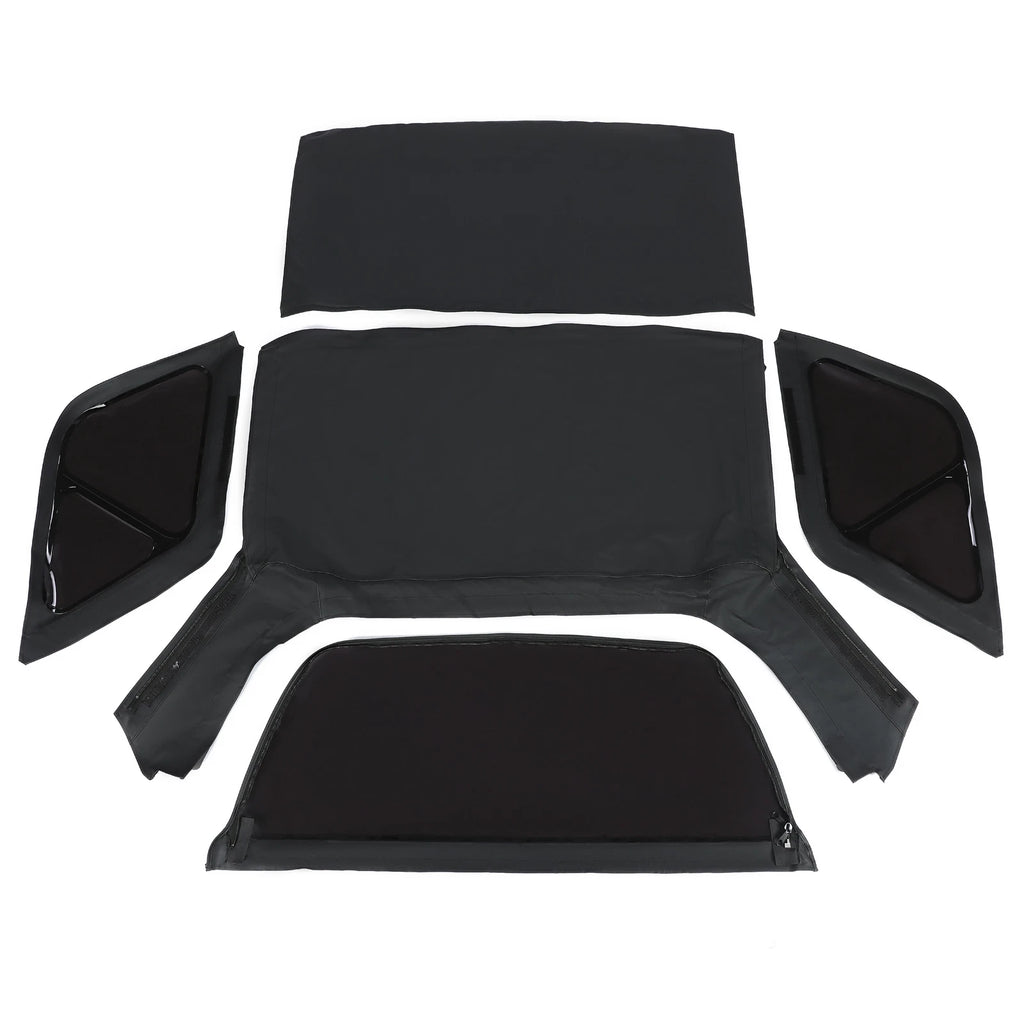 Replacement Soft Top for Chevrolet Tracker 2DR (1999–2004) w/ Tinted Windows Black
