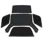 Replacement Soft Top for Chevrolet Tracker 2DR (1999–2004) w/ Tinted Windows Black