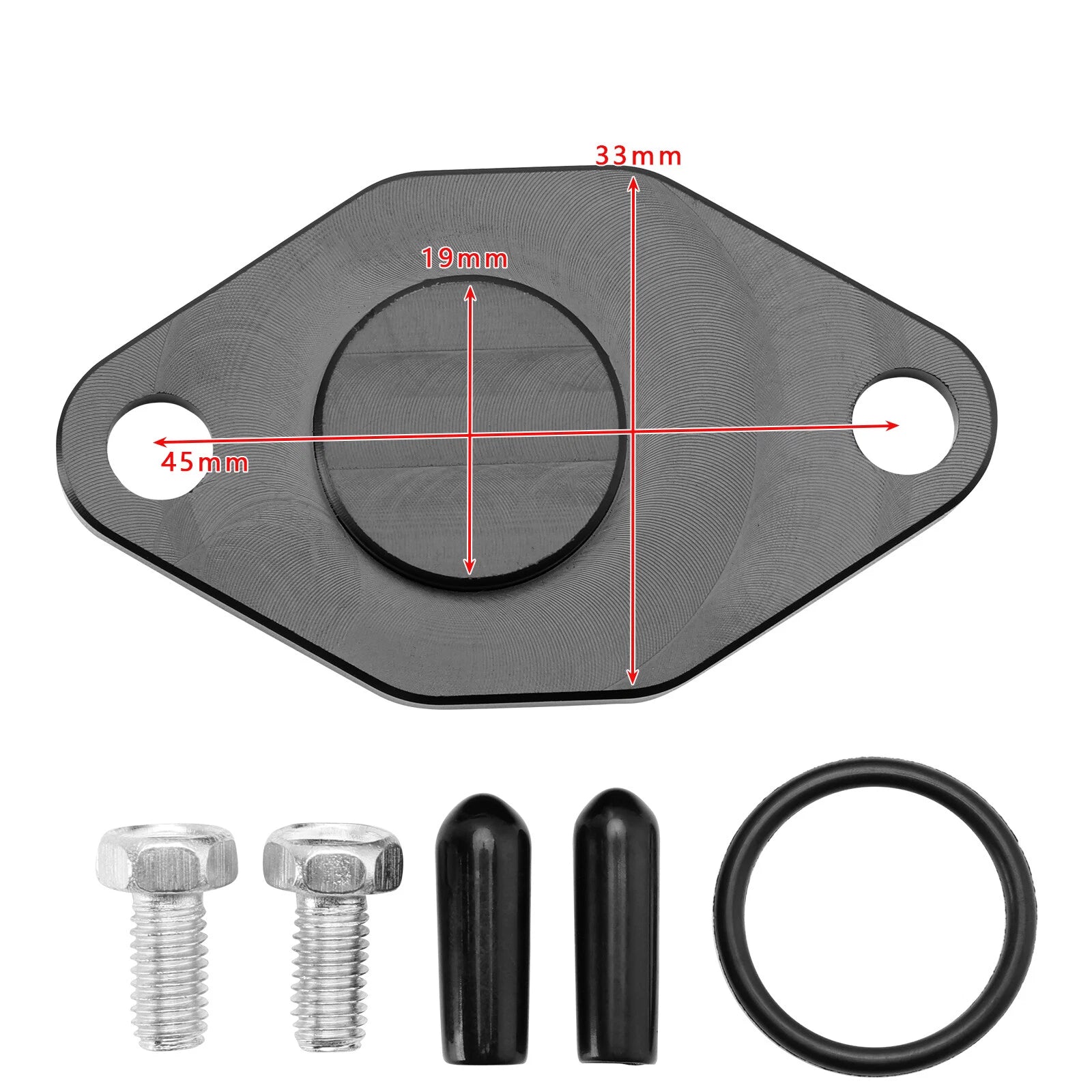Block Off Oil Injection for Mercury 75-125 HP (1988–2005) T9