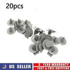 Set of 20 Trim Panel Fender Retainer Clips for MINI Clubman Convertible (2008–2015)