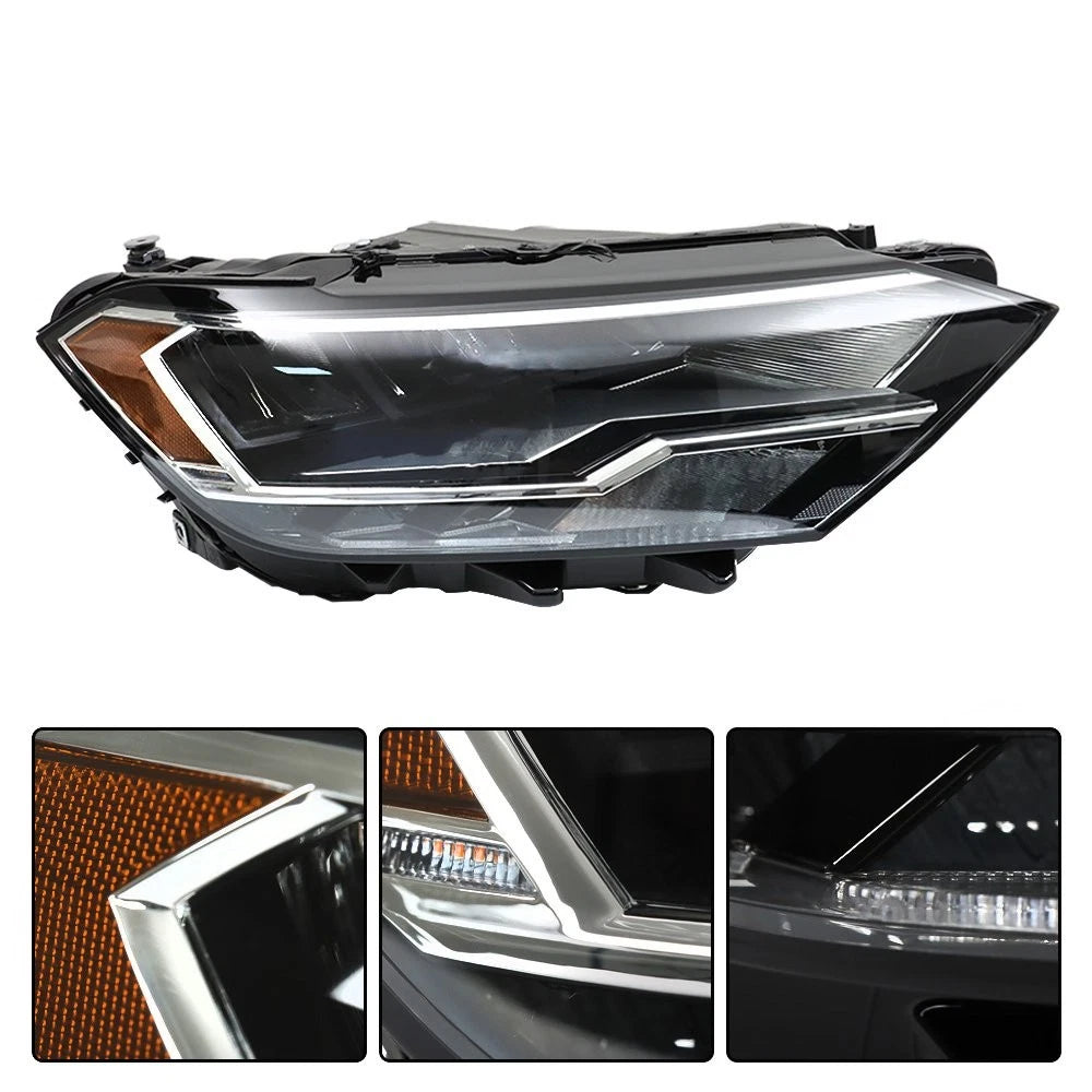 Passenger Side LED Headlight Assembly for Volkswagen Jetta (2019–2023)