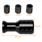 Shift Knob for J2 Goblet Style (Black) with 8/10/12mm Adapters