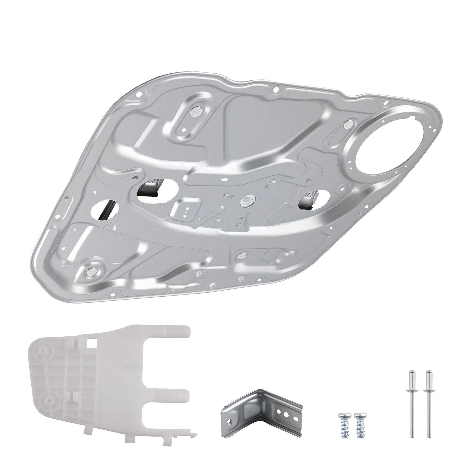 Front Right Power Window Regulator w/ Panel for Hyundai Elantra Touring (2009–2012)