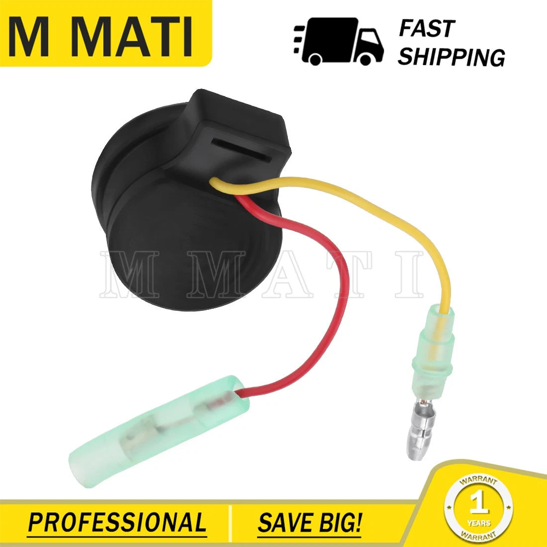 Warning Horn Buzzer Control Box for Yamaha Outboard (703‑83383‑11, 703‑83383‑10‑00)