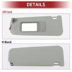 Left Sun Visor for BMW 3 Series E90 E91 (2005-2013) with Mirror