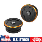 Set of 2 Anodized Frame Plug Swing Arm Caps for Harley Sportster S (2021–2024)
