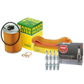 Tune Up Kit with Mann Filters & NGK Spark Plugs for Benz W126 (1980–1991)
