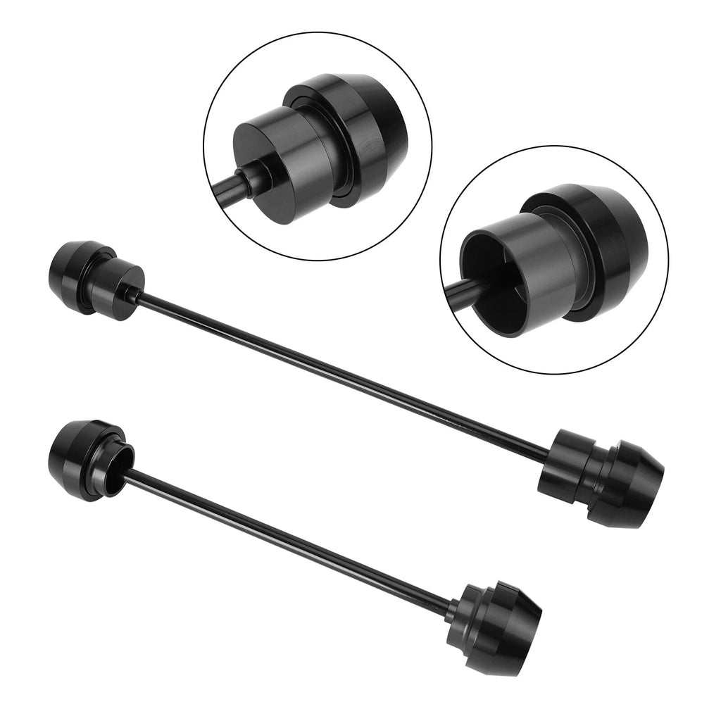 Axle Slider Wheel Protector for Yamaha YZF-R7 (2021–2023) - CNC Black