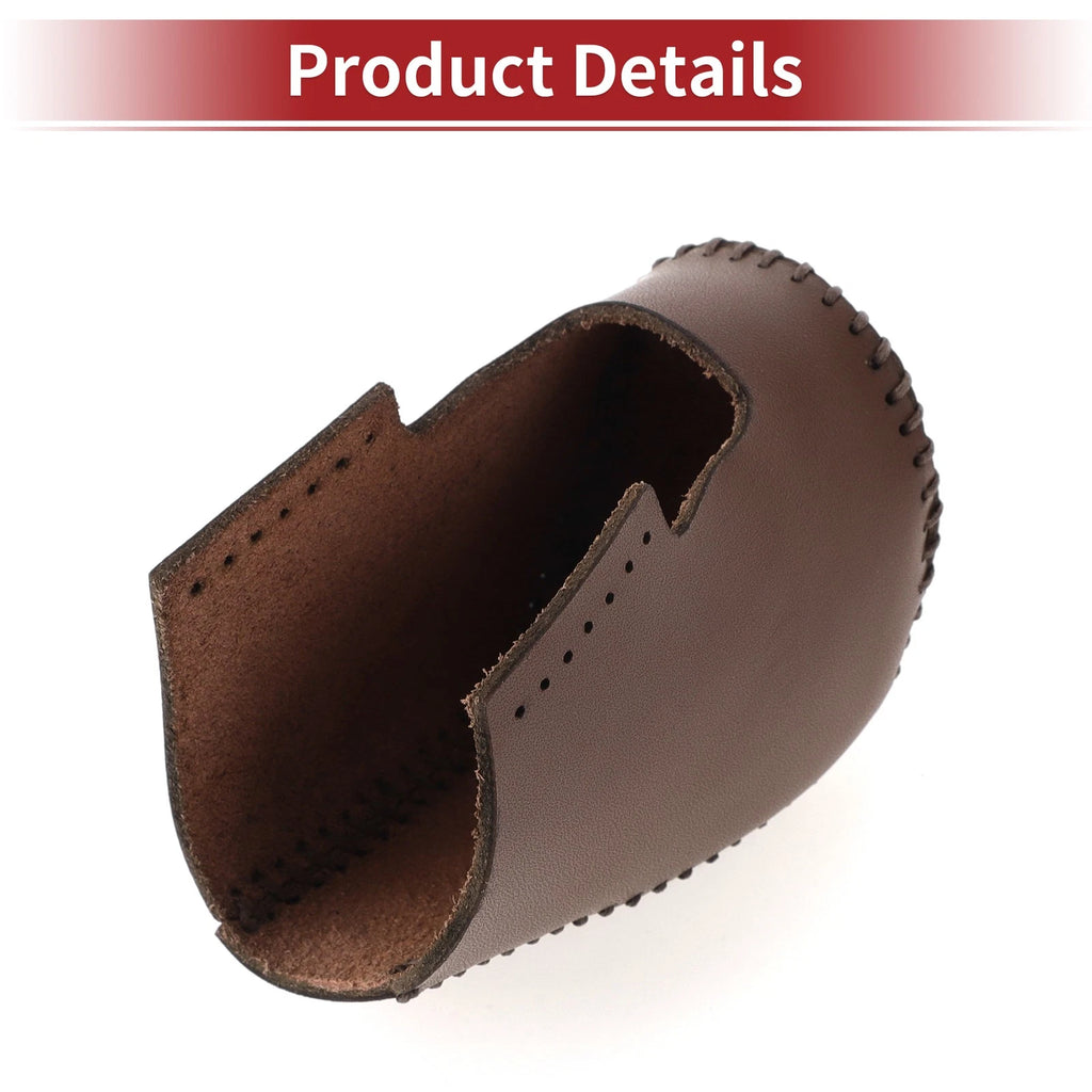 1 Pcs Gear Shift Knob Cover for Honda HR-V (2023–2024) Brown Faux Leather