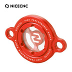 Clear engine oil filter cover for GAS GAS MC250F MC350F MC450F EX450F (2021–2025)
