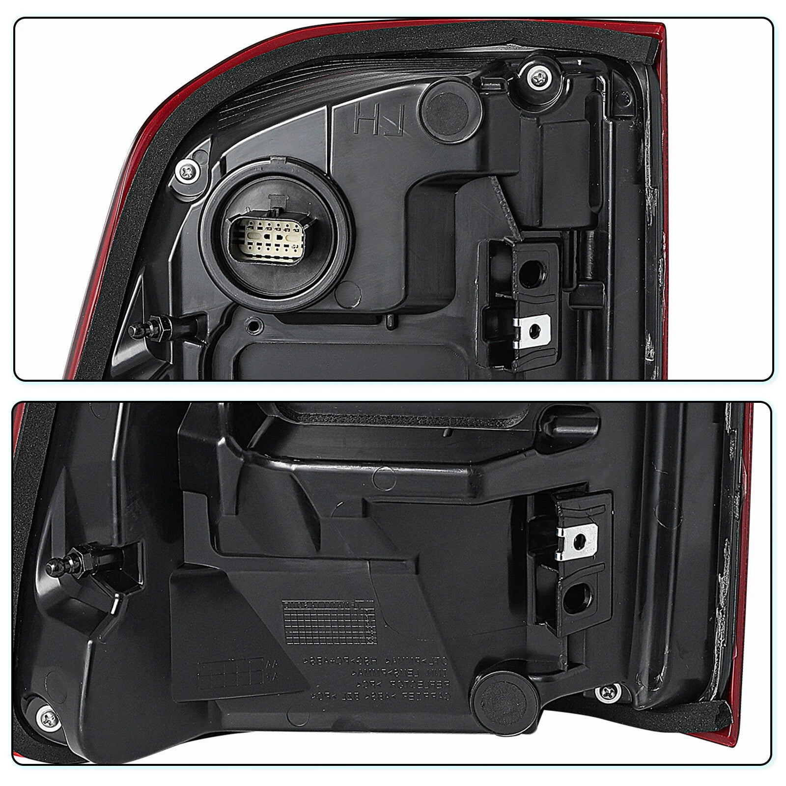 LED Tail Light Chrome Right Passenger for RAM 1500 (2019–2024) 55112990AD