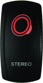 Lighted Switch for DragonFire Racing Stereo (Universal)
