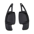 CNC Black Steering Wheel Paddle Shifter Extensions for Audi A6 A7 A8 S4 S5 (2019-2023)