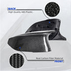 Carbon Fiber M3 Style Side Mirror Cover Caps for Infiniti Q50 (2014–2018)