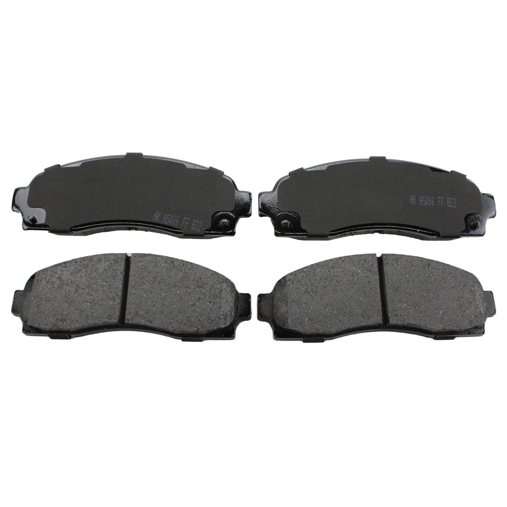 Set of 4 Akebono ProACT Ceramic Disc Brake Pads for Ford Mazda
