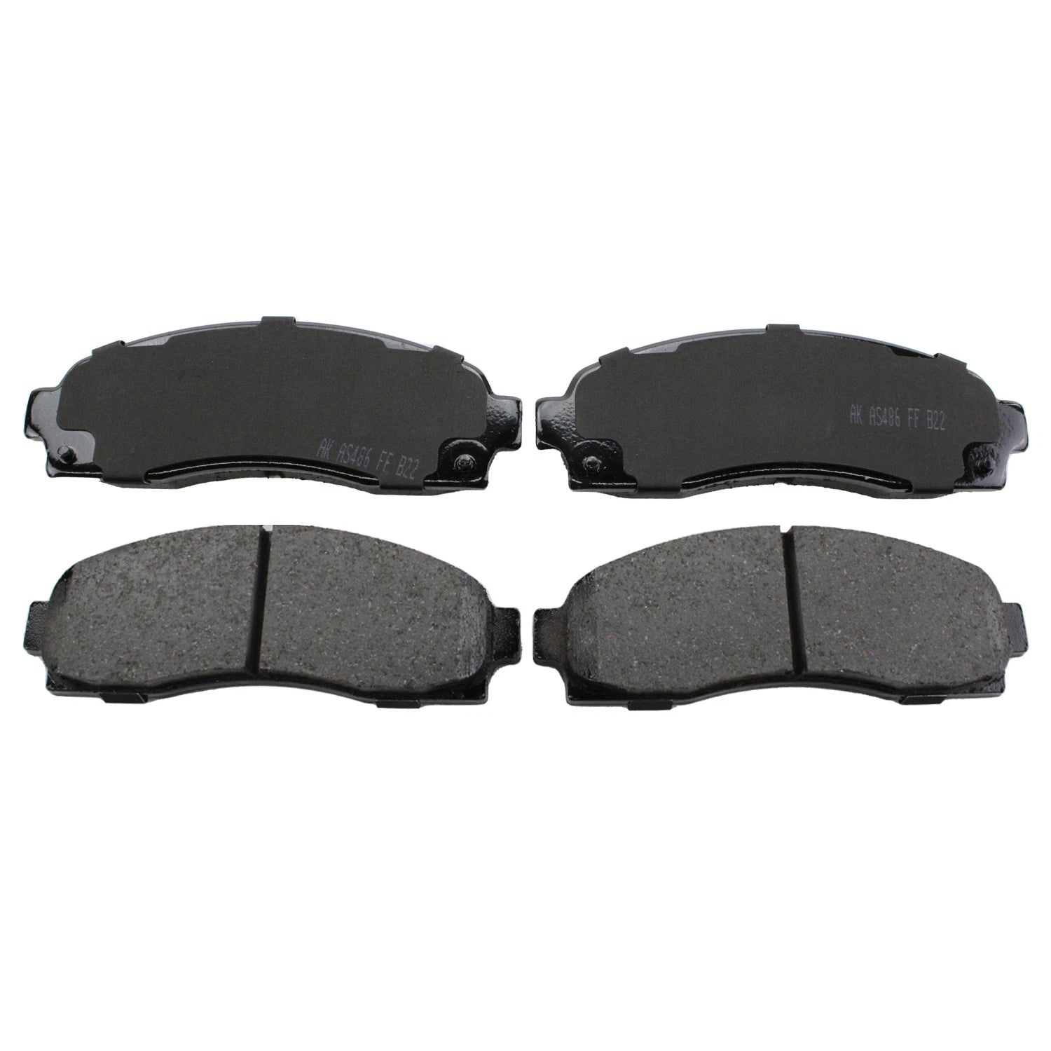 Set of 4 Akebono ProACT Ceramic Disc Brake Pads for Ford Mazda
