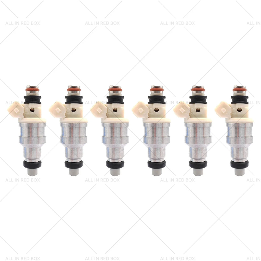 6x Fuel Injectors for Mitsubishi Diamante ES Mighty Max Base (1992–1996)