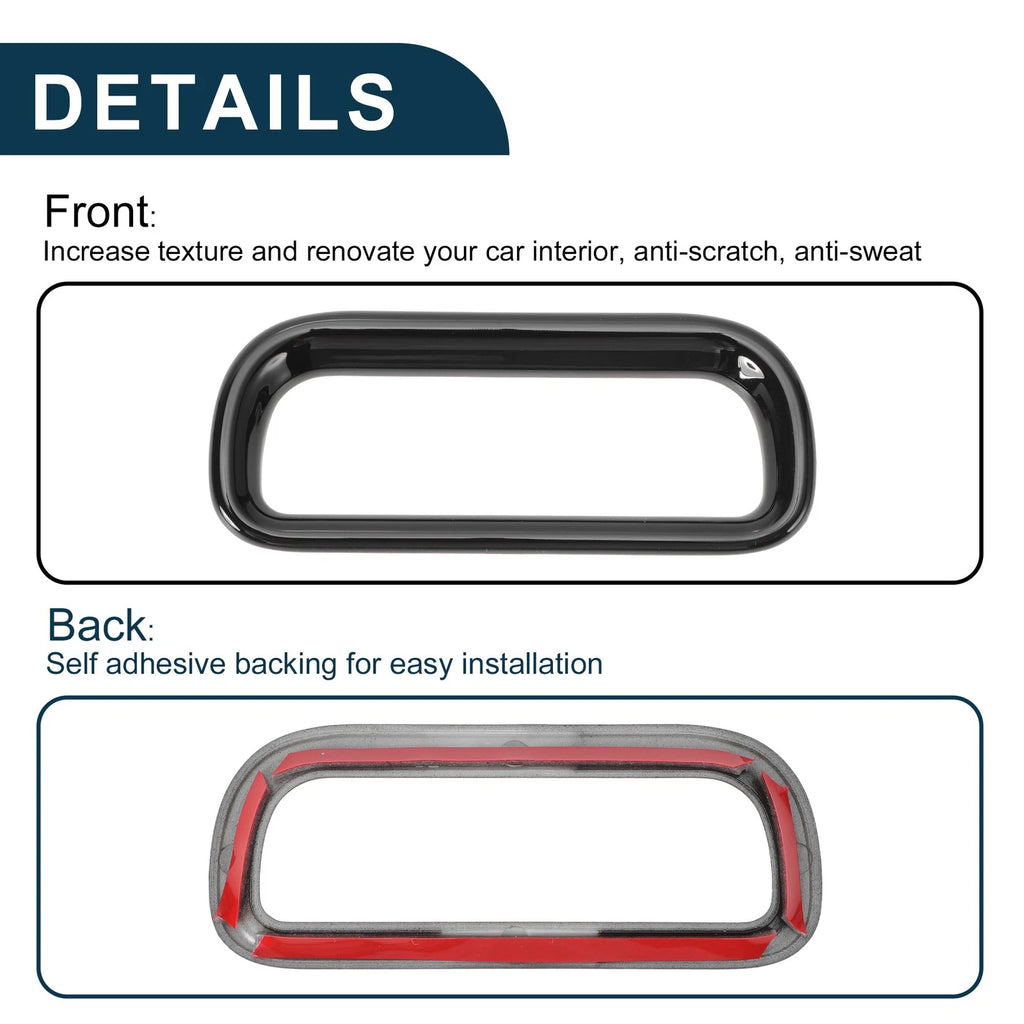 Warning Lamp Button Cover for Honda Vezel RV3/RV4/RV5/RV6 (2021–2023) Black