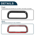 Warning Lamp Button Cover for Honda Vezel RV3/RV4/RV5/RV6 (2021–2023) Black