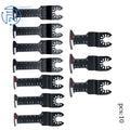 10-Pack Bi-Metal Universal Extra Long Multitool Blades