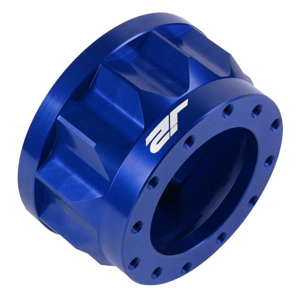 J2 6-Bolt Anodized Aluminum Steering Wheel Hub Adapter for Nissan SUV