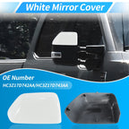 2Pcs Door Mirror Cap Cover for Ford F250 F350 Super Duty (2017–2024)