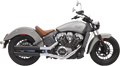 3" Black Mufflers for Scout (2017–2023) - BASSANI XHAUST 8S17BSB