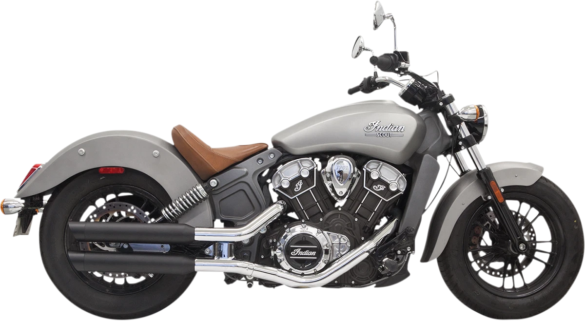 3" Black Mufflers for Scout (2017–2023) - BASSANI XHAUST 8S17BSB