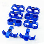 Hose Separator Clamp Fitting Connector for 6AN 8AN 10AN Oil Fuel Hose