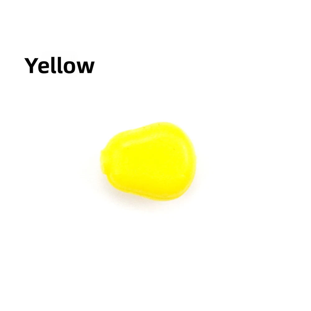 50pcs Yellow Floating Fishing Lures for Carp (Saltwater)