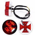 LED Tail Light for Motorcycle Quad ATV Dirt Bike (Universal Fit)