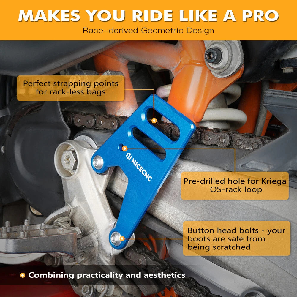 Heel Guard Straps Bracket for Husqvarna 701 Enduro Supermoto (2016–2023)