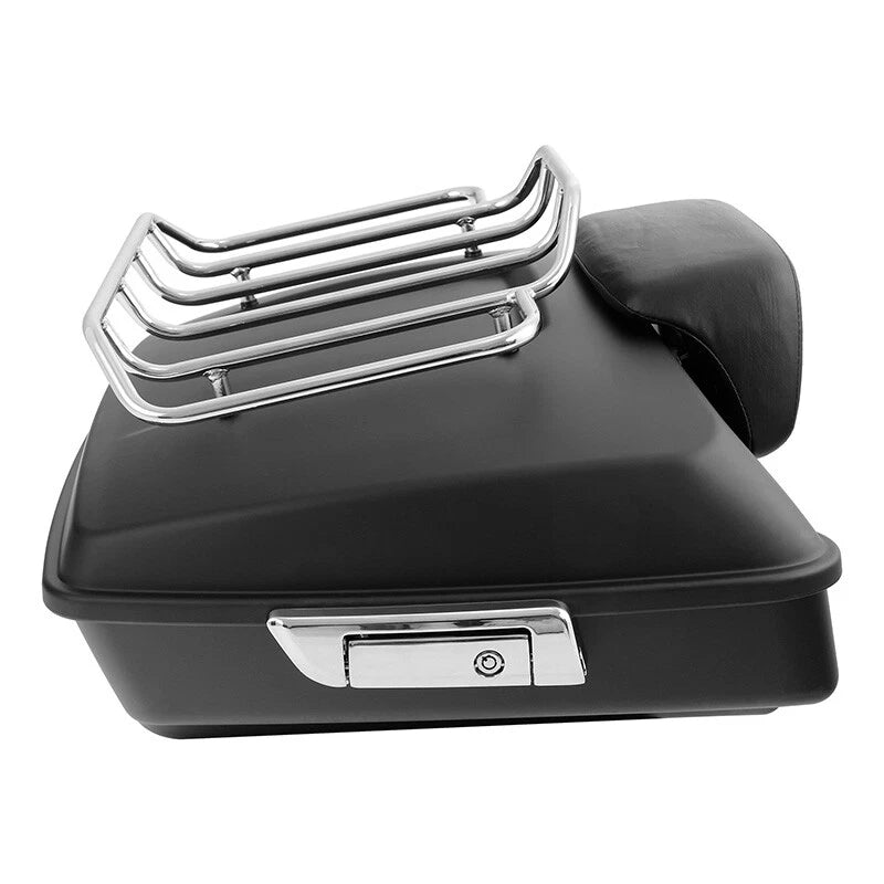 Chopped Trunk Backrest Pad for Harley Touring (2014–2026) Matte Black