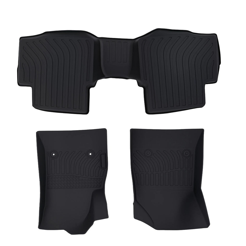 Set of 4 TPE Waterproof Carpet Floor Mats for Chevrolet Cruze (2016–2019)