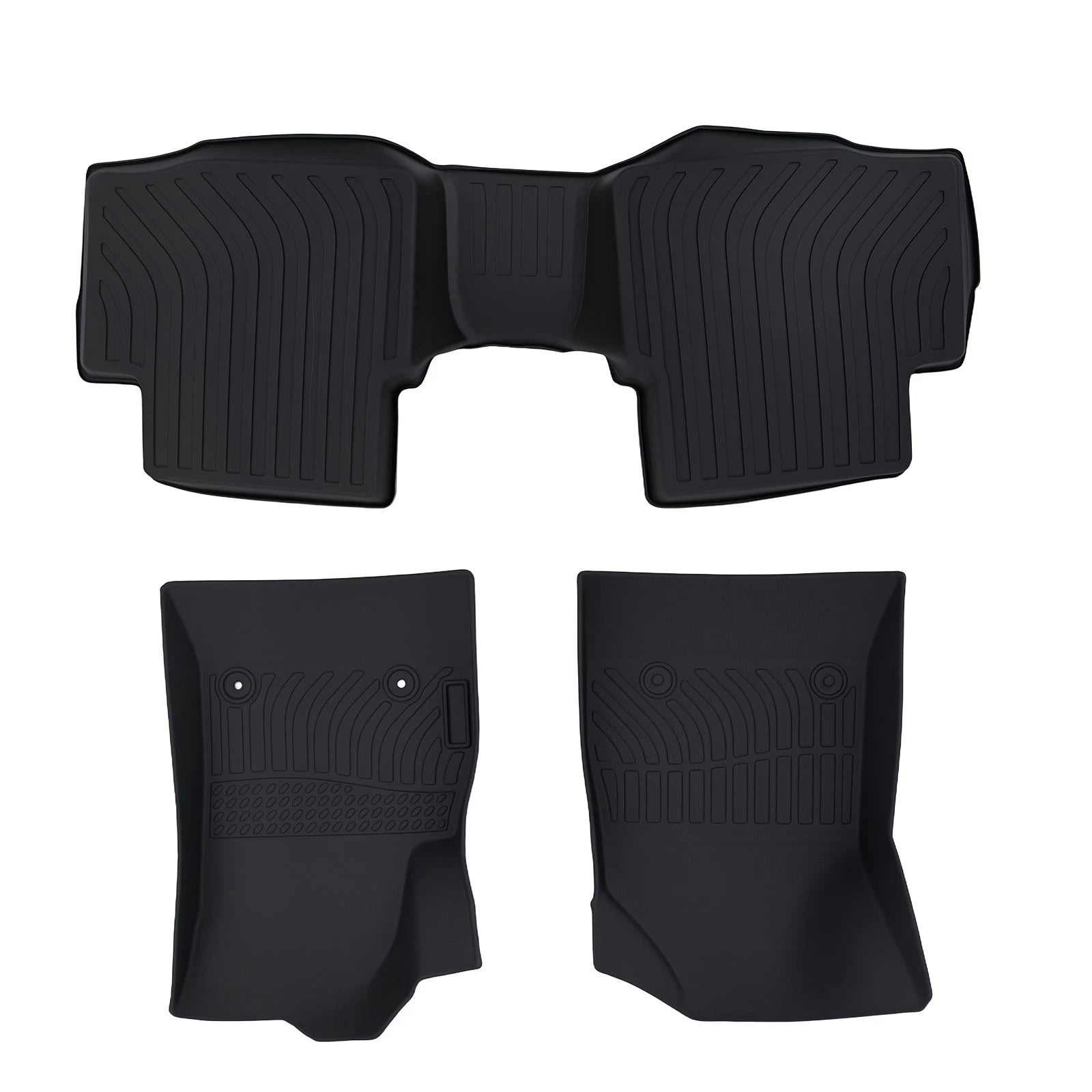 Set of 4 TPE Waterproof Carpet Floor Mats for Chevrolet Cruze (2016–2019)