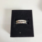Brass H-D Wordmark Braided Ring for Harley-Davidson (Men's, Antique Silver)