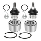 Front Wheel Bearing Ball Joint Kit for Kawasaki KAF820 Mule Pro FX FXT (2015–2023)