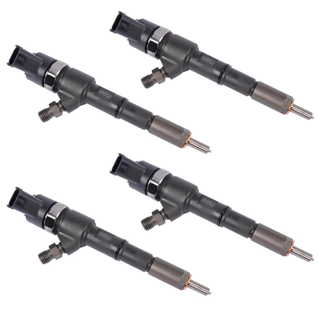4Pcs Diesel Fuel Injector for Deutz KHD TCD 3.6 L4 (0445110558, 04123831)