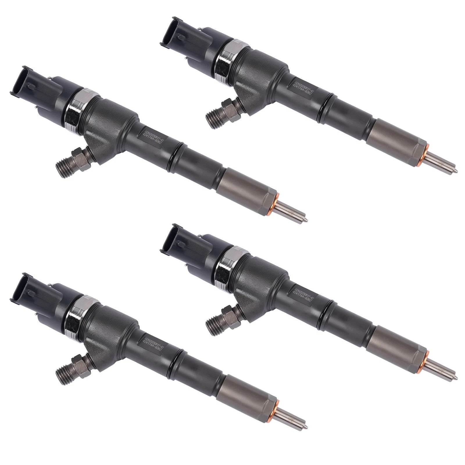 4Pcs Diesel Fuel Injector for Deutz KHD TCD 3.6 L4 (0445110558, 04123831)