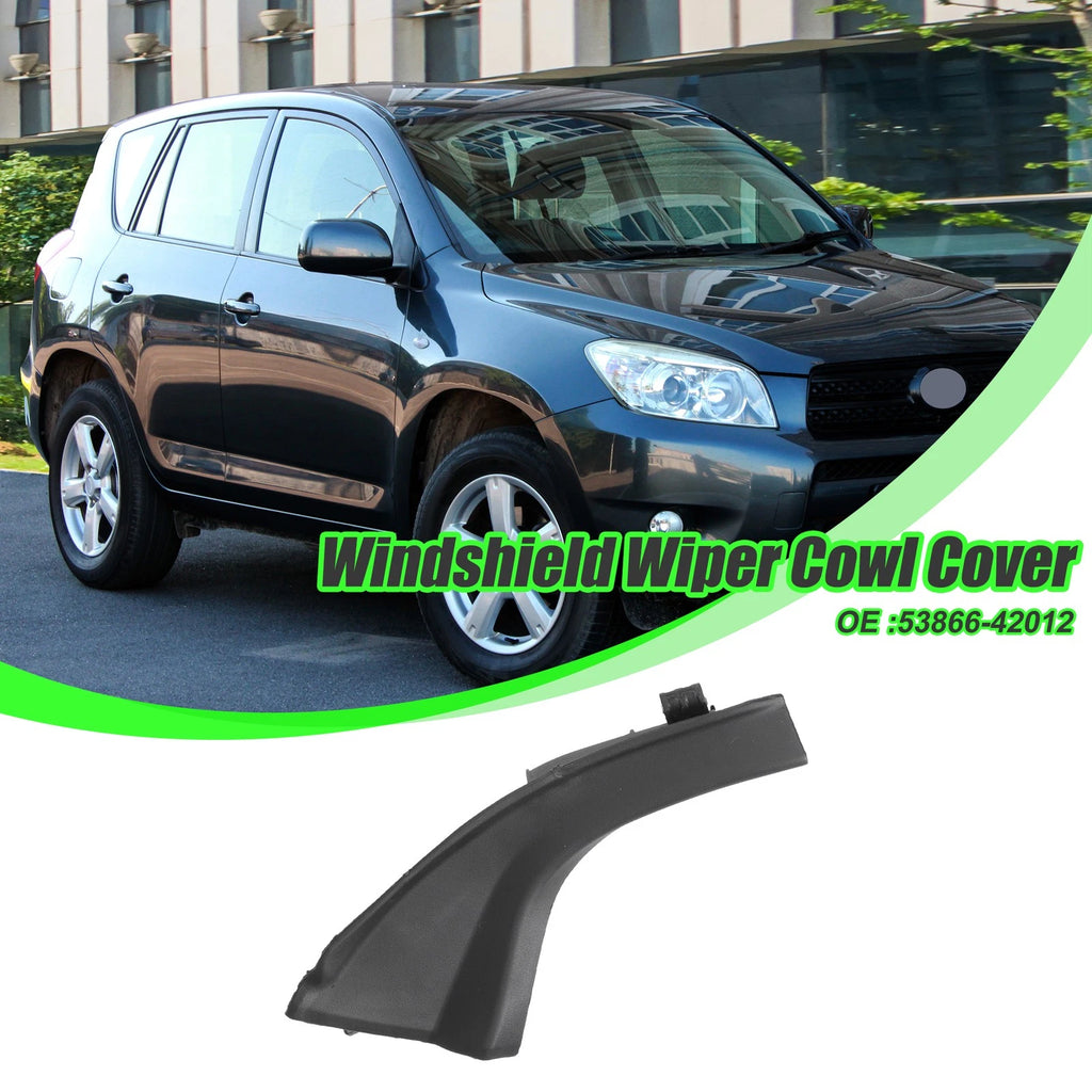 Front Right Cowl Extension Trim Cover for Toyota RAV4 (2006–2012) No. 53866-42012