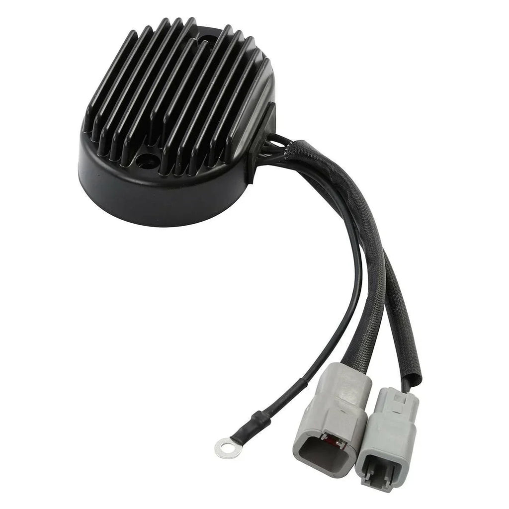 Black Voltage Regulator Rectifier for Harley Softail Deluxe Fatboy (2007)