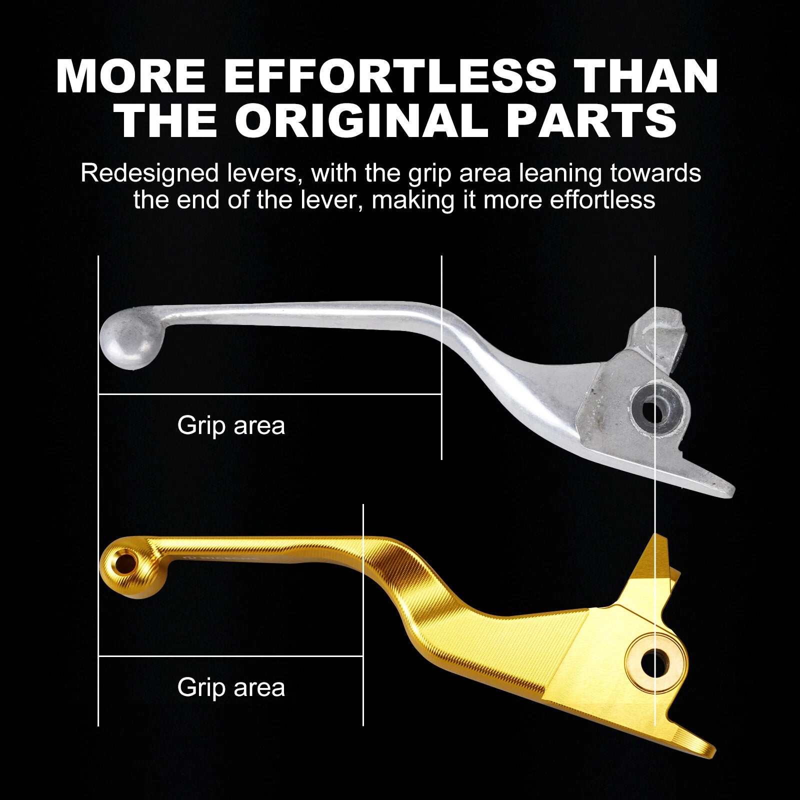 Brake Levers Clutch Levers for Harley Road King FLHRC FLHP (2006–2006) 42859-06B
