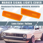 LED Front Bumper Side Marker Lights Cover for Volkswagen Jetta (1 Pair)