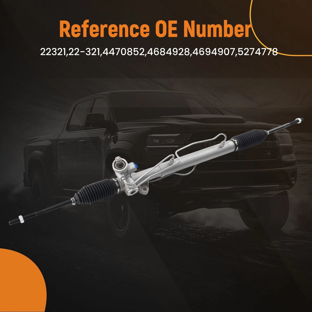 Complete Power Steering Rack and Pinion for Chrysler Town & Country (1991–1995)