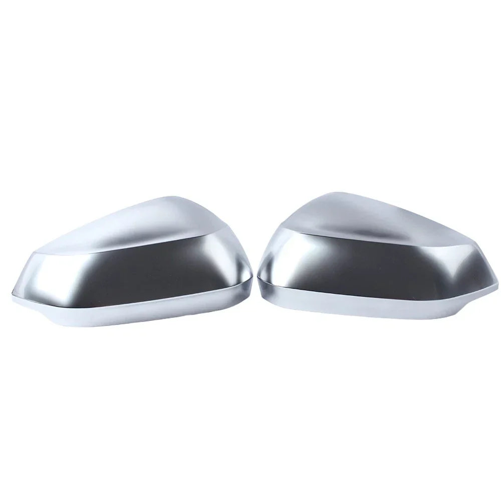 Pair Replacement Chrome Side Mirror Cap Covers for Audi Q2 (2019–2025)