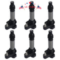 Set of 6 Ignition Coils for Buick LaCrosse, Chevrolet Camaro, CTS, Impala, Terrain, SRX (2008–2013)