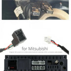 Android Multimedia Player Wire Harness Cable Adapter for Mitsubishi Pajero ASX