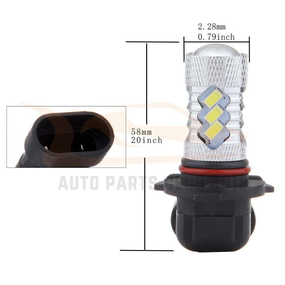 2X 9005 LED Fog Light Bulbs for [Make Model] ([YYYY-YYYY])